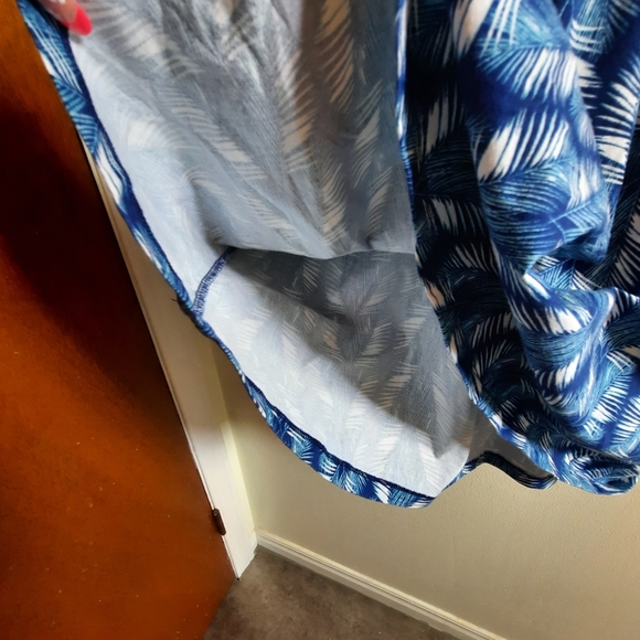 Patagonia Margot Dress Sleeveless Blue and White Size Small - Picture 12 of 12